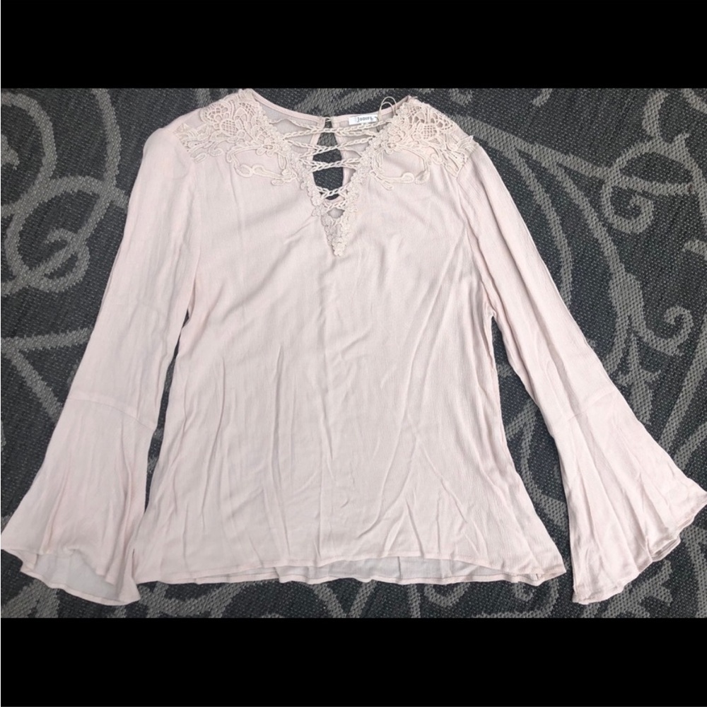 Bohemian style v-neck top